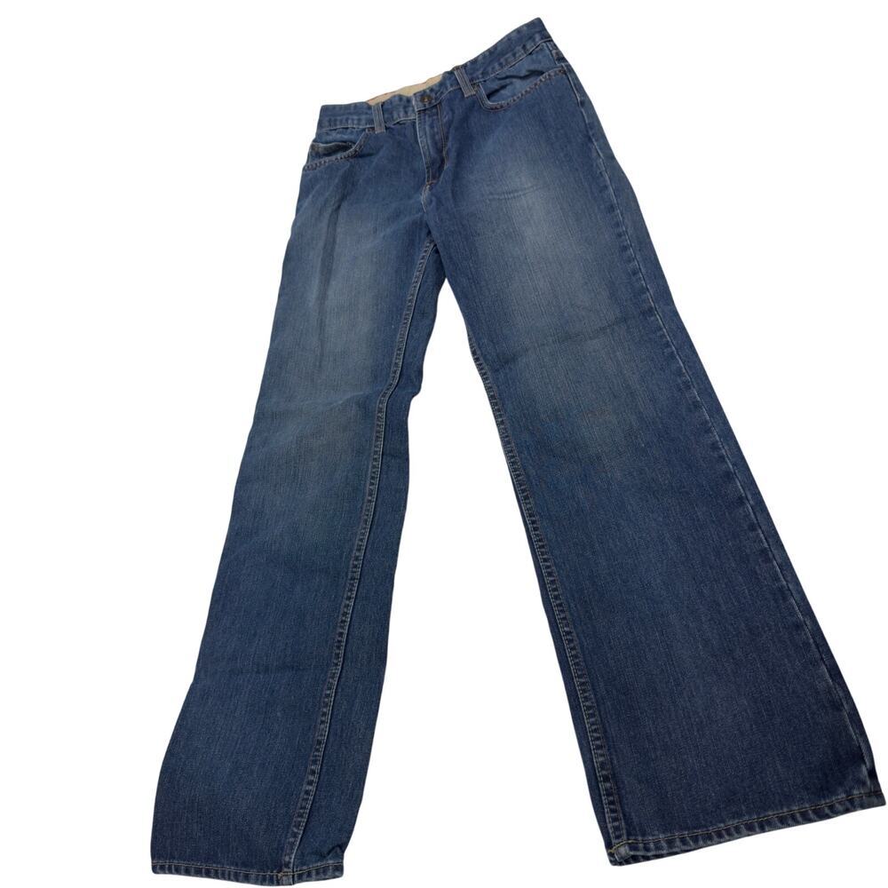 Kids Blue Jean Adjustable Waist, Size‎ 14 Boot Cut Jeans original fit
